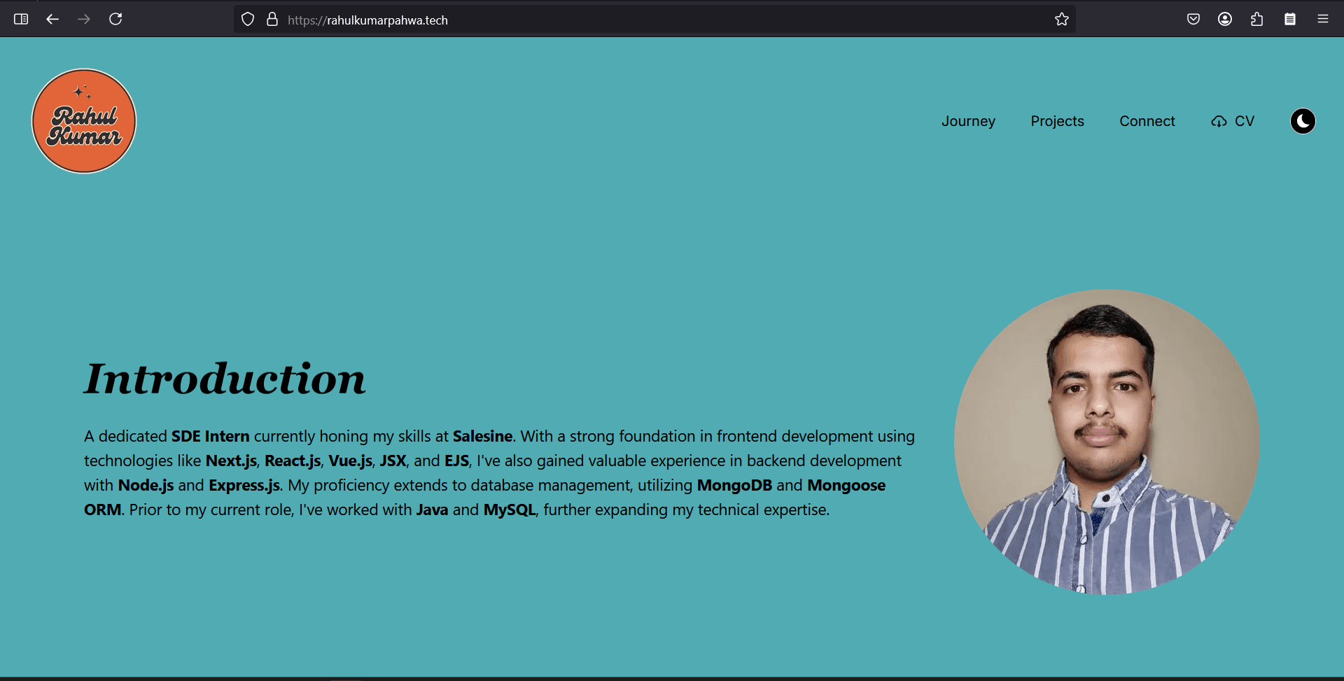 Portfolio - rahulkumarpahwa.tech